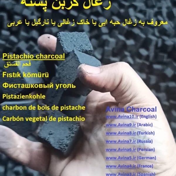 زغال کربن پسته